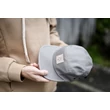 Bárki Bárhol - 5-panel sapka (szürke - bőr címkével) 