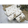 Muszlin takaró (szimpla) - krém macis - 2db 70x70 cm