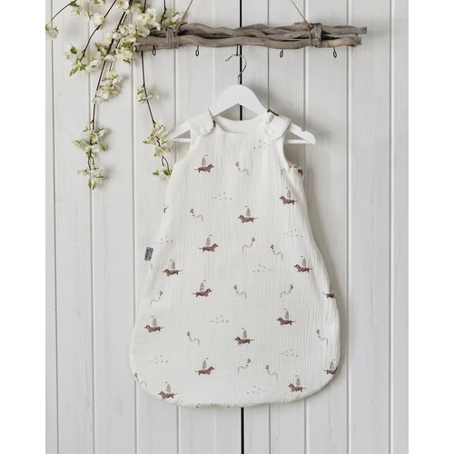 Nyári muszlin hálózsák - tacskó (mályva)