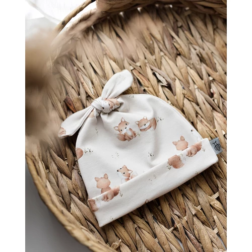 Dupla csomós sapka - róka