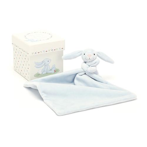 Első nyuszi barátom szundikendővel - baba kék